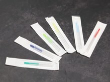 ミイ鍼灸院(mie鍼灸院)/国産の使い捨て鍼2