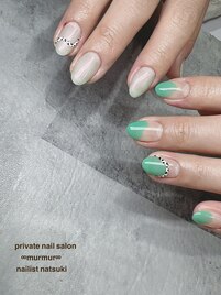 アシンメトリーネイル