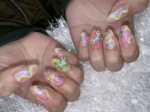 レアネイル 新宿(le'a nail)/フラッシュネイル