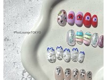 プルースラウンジ トウキョウ(Plus Lounge TOKYO)/6月の定額ネイル¥9900