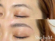 シーバイエム 蒲田(She byM)/眉毛のクセが強う方へ