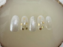 ハートホロネイル