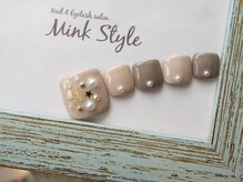 ミンクスタイル 恵比寿店(Mink Style)/パールフットネイル