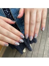 ネイルアルケー(Nail ARCHE)/マグネットガラスフレンチ