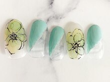 ネイルスタジオ ベレッツァ(BELLEZZA)/フラワーネイル