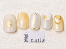 アイネイルズ 池袋店(I-nails)/ホワイトイエローニュアンス