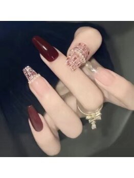 クイーンズビューティーサロン 新宿本店(Queen's beauty salon)/チップ長さ出し定額コース