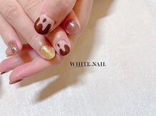 ホワイトネイル 武蔵小杉店(WHITE NAIL)/バレンタイン/チョコネイル