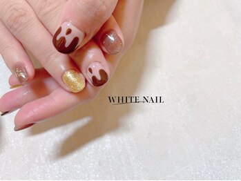 ホワイトネイル 武蔵小杉店(WHITE NAIL)/バレンタイン/チョコネイル