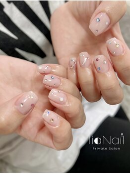 リアネイル(liaNail)/トレンド！宝石ネイル