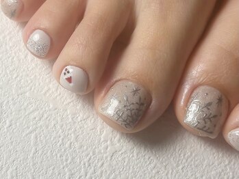 マイロネイル(myiro nail)/フット持ち込みデザイン