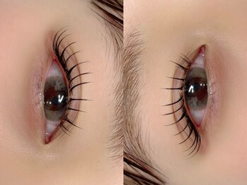 マルコ(marco)の写真/【初回オフ無料◎軽量フラットラッシュ120本¥5500】束感コーティング付き◇カラー変更も無料♪