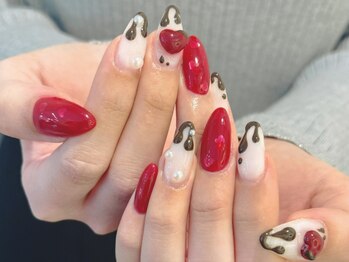 リエン 錦糸町(Lien)の写真/【800種類以上のデザインあり！】アートやパーツが豊富！大人可愛い指先が実現♪スカルプも◎