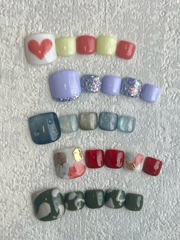アイラッシュアンドネイルサロン ブエナ(Eyelash＆Nail Salon Buena)の写真/荻窪駅《フットネイル》高技術×丁寧なケアでモチの良さ◎！いつでも美しい足元に♪ワンカラーも大人気！