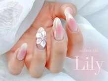 サロン ド リリー(salon de Lily)の雰囲気(夏ネイルデザイン多数♪プルメリアネイルやぷっくりフラワーも*)