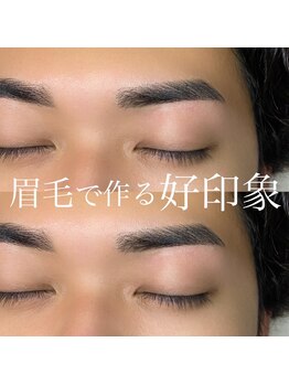 フィル 小倉店(fil)の写真/骨格/目/輪郭から最も美しく魅せるバランス黄金比を計算！持続度◎な眉毛に！メンズも女性と同価格◎