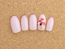 ネイルサロン ブランロール 白金店(Nail Salon Blanl'or)/ピンク×ハート