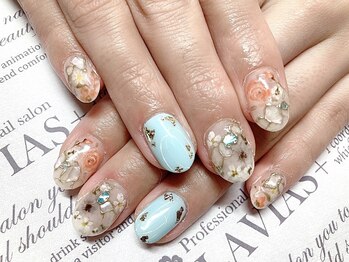 ラヴィアスプラス(LAVIAS+)/【ジェル】10本アートし放題