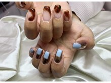 ガーデン ヘア&エステ&ネイル Garden/ミラーネイル