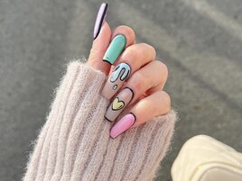 ★海外風コミックネイル★