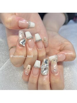 エムネイル ブランチ(Mネイル branch)/satomi担当:冬ワンホンネイル