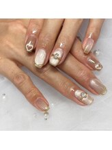 アイリッシュネイル 久屋大通店(Irish Nail)/ハートマグネットネイル