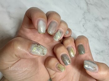 ミャウネイル(Miaou nail)/mint green