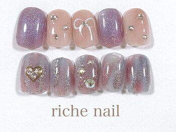 リッシュネイル 新百合ヶ丘店(riche nail)/トレンドデザインコース
