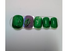 ラ ローズリー 小石川(La.Roseraie)/フットネイル≪グリーンガラス≫