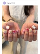 アンネイルズ(annails)/miyu限定　sample art