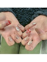 サロンドティス 学芸大学(salon de tis)/リボンネイル