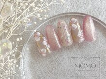 モモ(MOMO)/《ぷくフラワー☆定額アート》
