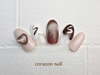 コラソンネイル(corazon nail)/選べるデザイン☆ショコラネイル