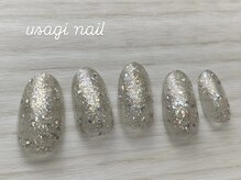 ウサギネイル(usagi nail)/ラメワンカラー￥4400