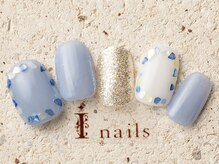アイネイルズ 町田店(I nails)/うるサマーシンプルシェル8480円