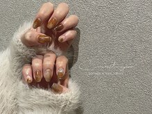 クレセント アイ アンド ネイル 大濠公園店(Crescent)/ブラウンニュアンス