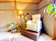 お子様と少し離れて個室でゆっくり過ごしていただけます。