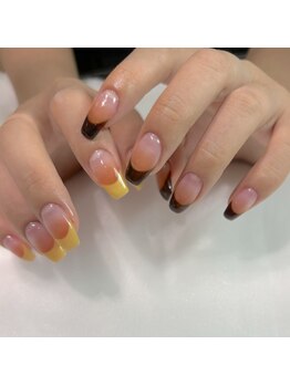 レイビューティー 浜町中央橋店(RAY+beauty)/【グラデーションフレンチ】