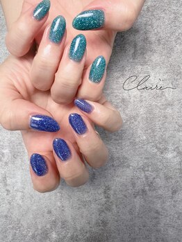 クレアネイル(claire.nail)/夏フラッシュネイル