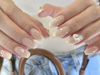 ジェミーネイル シンジュク(Jemiy nail shinjuku)/【Saki】ビジューネイル¥10130