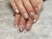 リジュベ(Rejuve)/enoiマグでステンドグラス風nail