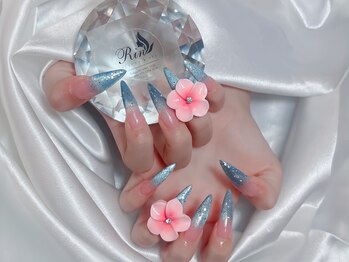 リンネイル 新大久保店(Rin Nail)の写真/[流行など豊富なアートネイルに対応OK/お色は1000色から選べる♪]ハイセンス＋低コスパでネイルが楽しめる