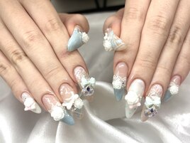 パーツもりもりレースネイル