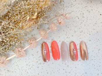 ネイルサロン&スクール ジーナ(GINA)/2月定額トレンドアート