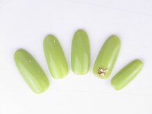 ネイルサロン ディーバ ギンザ(Nail salon Diva GINZA)/One color plus（ストーン）