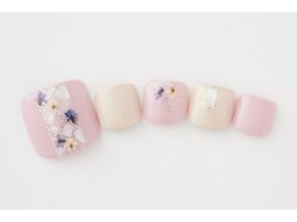 【フットネイル】春シェル