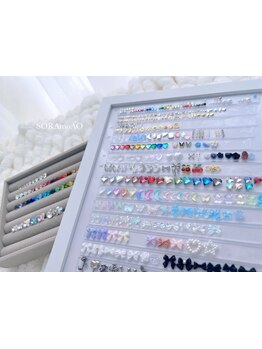 カラー・パーツの種類が豊富