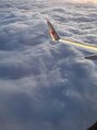 ハナ(HaNa)&nbsp;飛行機に乗るたびに必ずとってしまう雲の写真。。。( ＾∀＾)