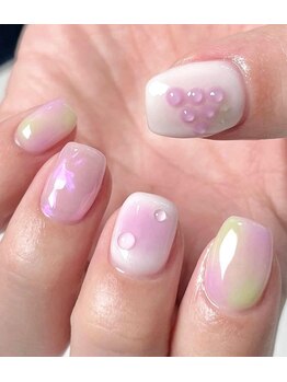 ヘブン ネイル 鶯谷(HEAVEN Nail)/しずくパステル