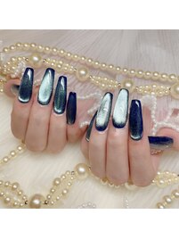 ロングスカルプ重ねマグネイル